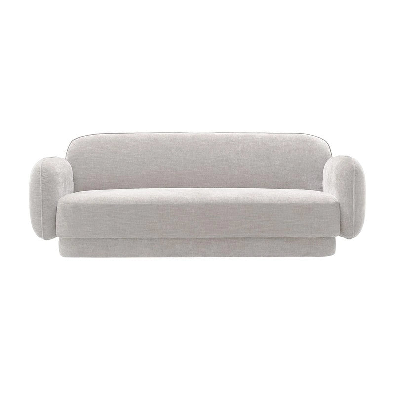 Sofa aus strukturiertem Samt - 84.7W x 34.3D x 32.1H