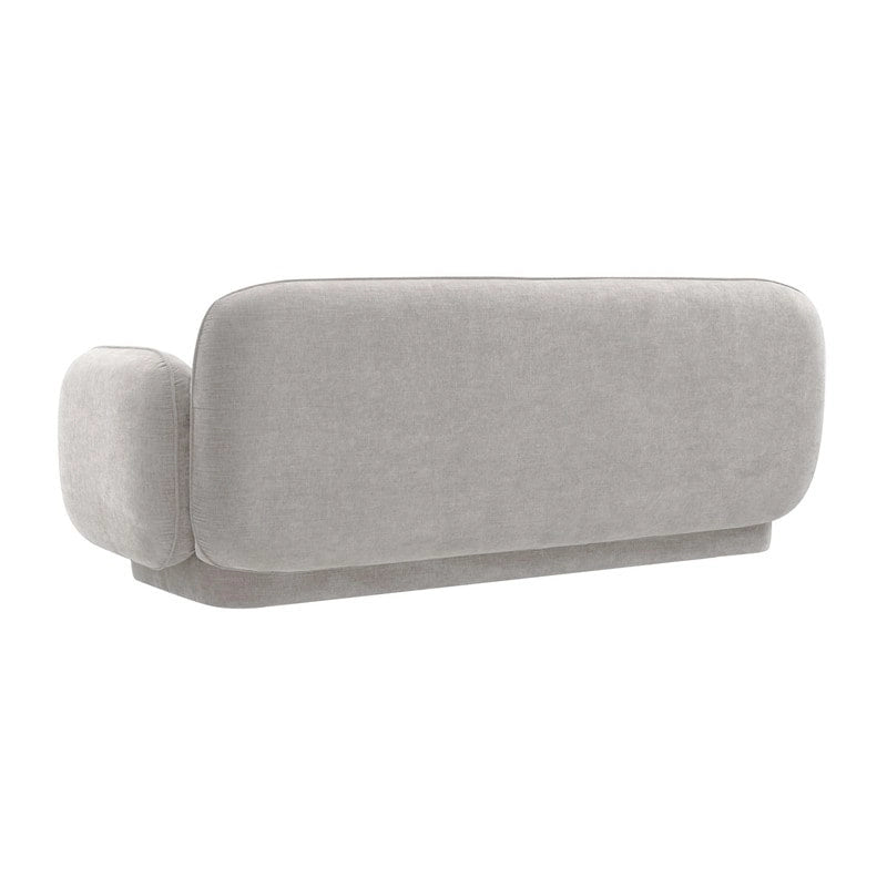 Sofa aus strukturiertem Samt - 84.7W x 34.3D x 32.1H