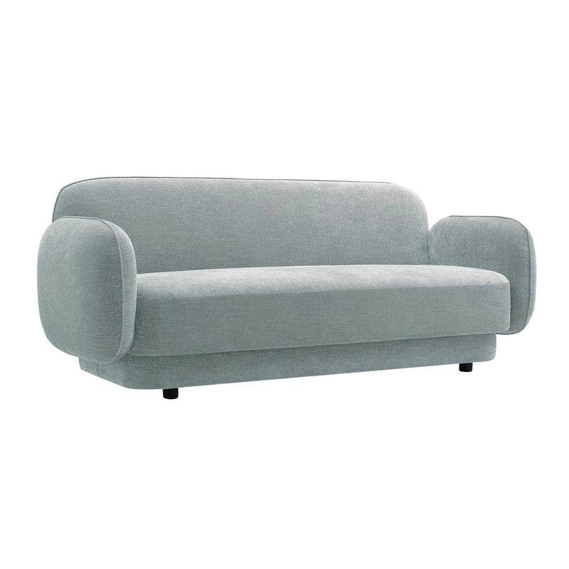 Sofa aus strukturiertem Samt - 84.7W x 34.3D x 32.1H