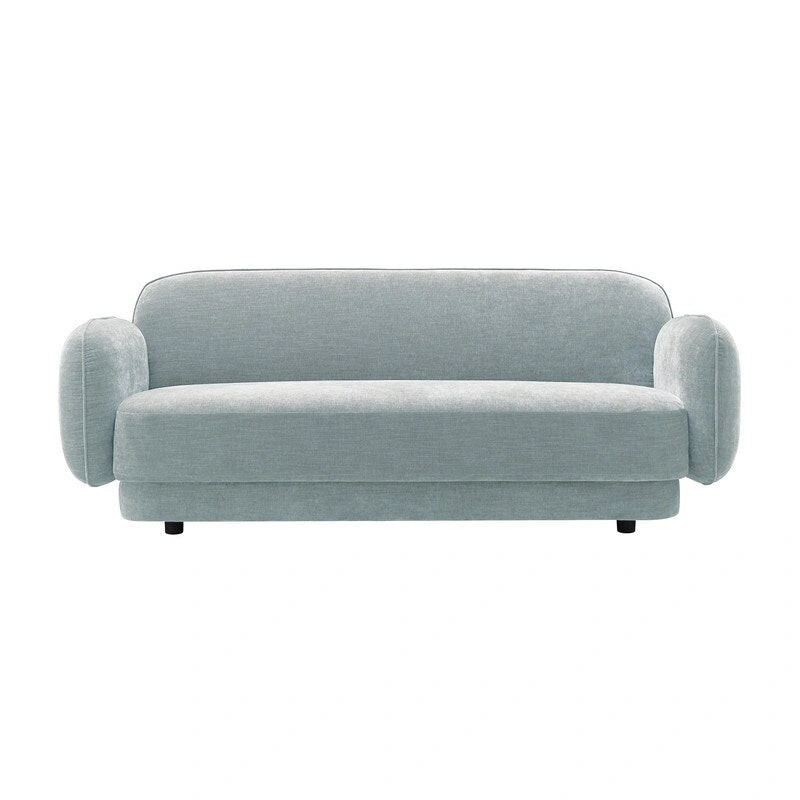 Sofa aus strukturiertem Samt - 84.7W x 34.3D x 32.1H