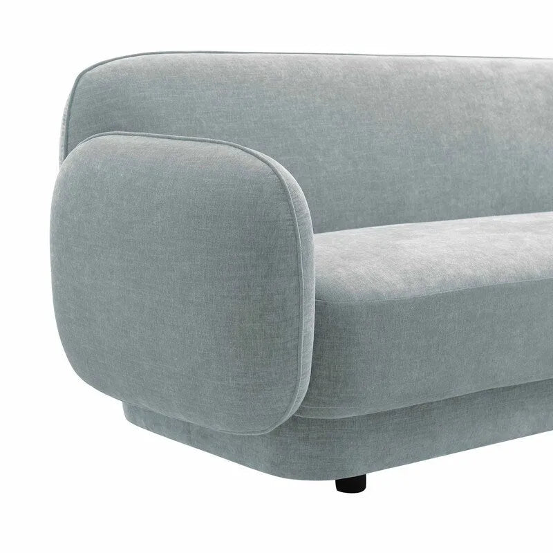 Sofa aus strukturiertem Samt - 84.7W x 34.3D x 32.1H