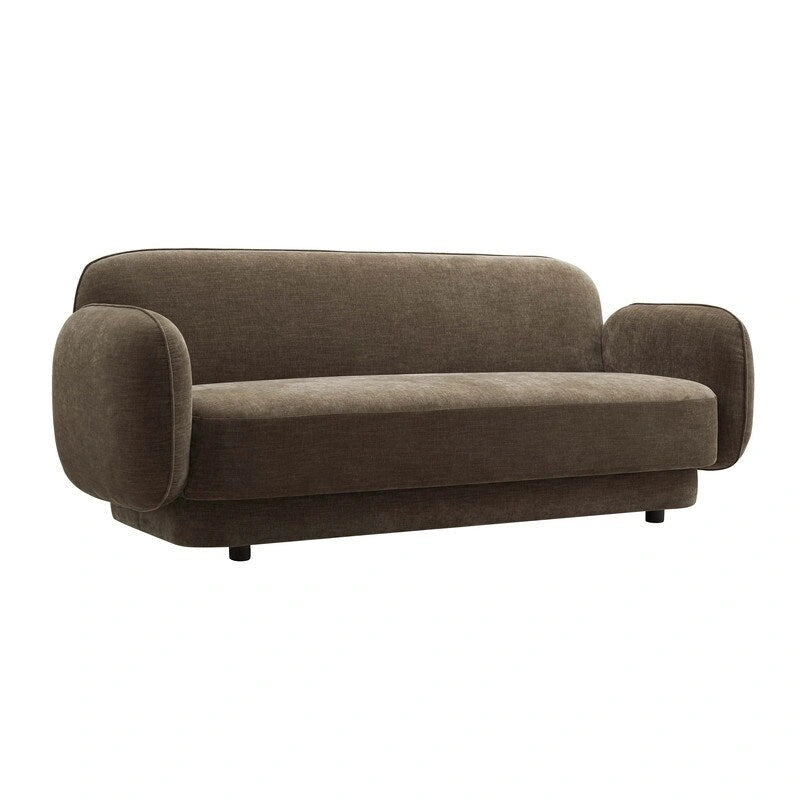 Sofa aus strukturiertem Samt - 84.7W x 34.3D x 32.1H