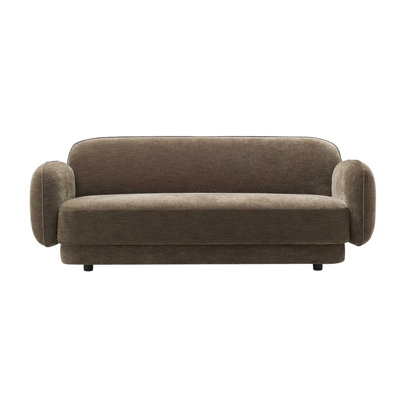 Sofa aus strukturiertem Samt - 84.7W x 34.3D x 32.1H