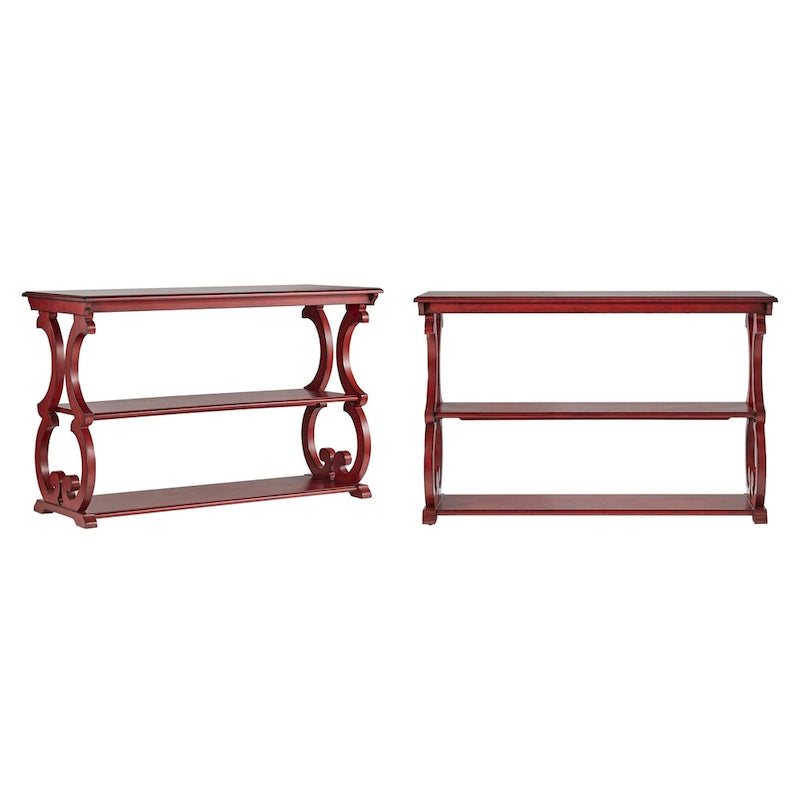 Table de canapé en bois sculpté