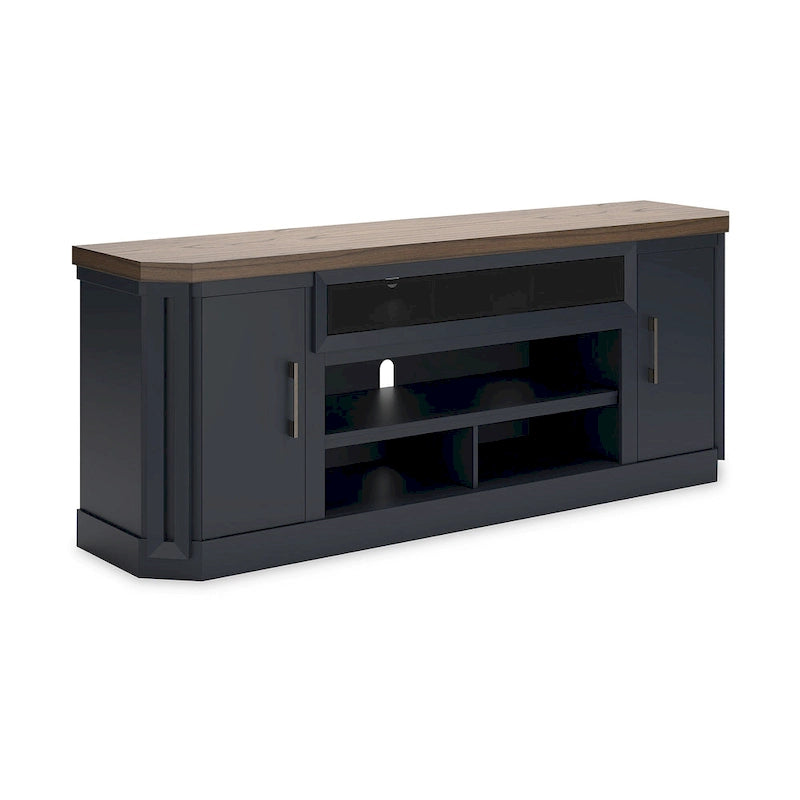 TV-Ständer für 83-Zoll-Fernseher — 83" W x 20" T x 33" H