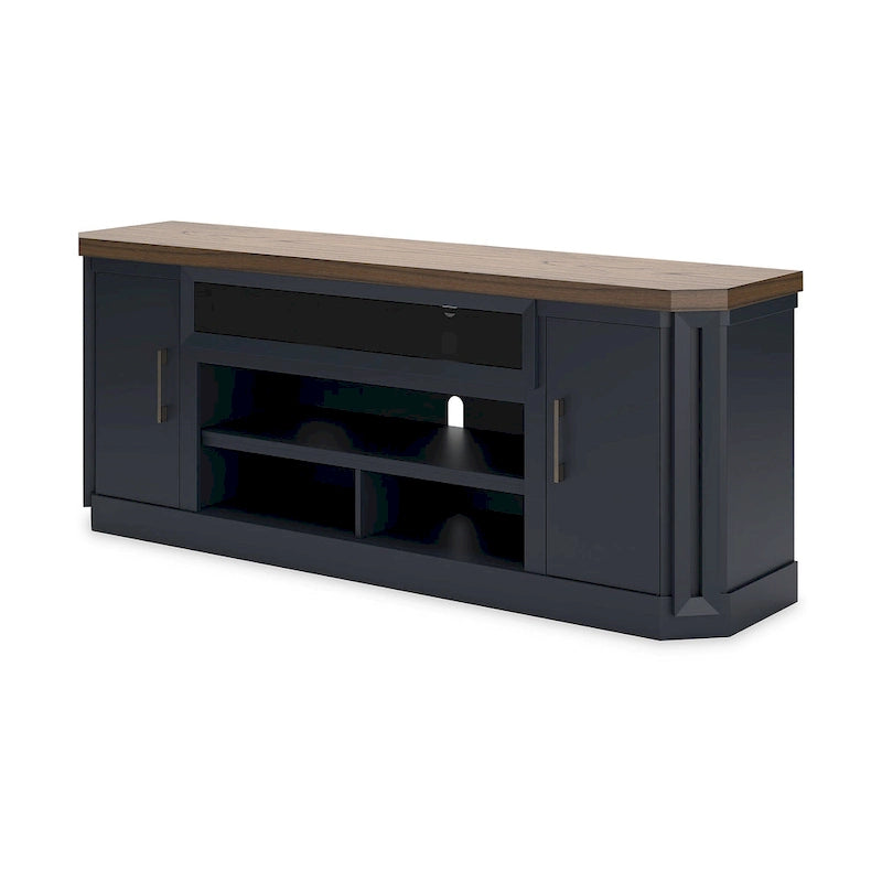 TV-Ständer für 83-Zoll-Fernseher — 83" W x 20" T x 33" H