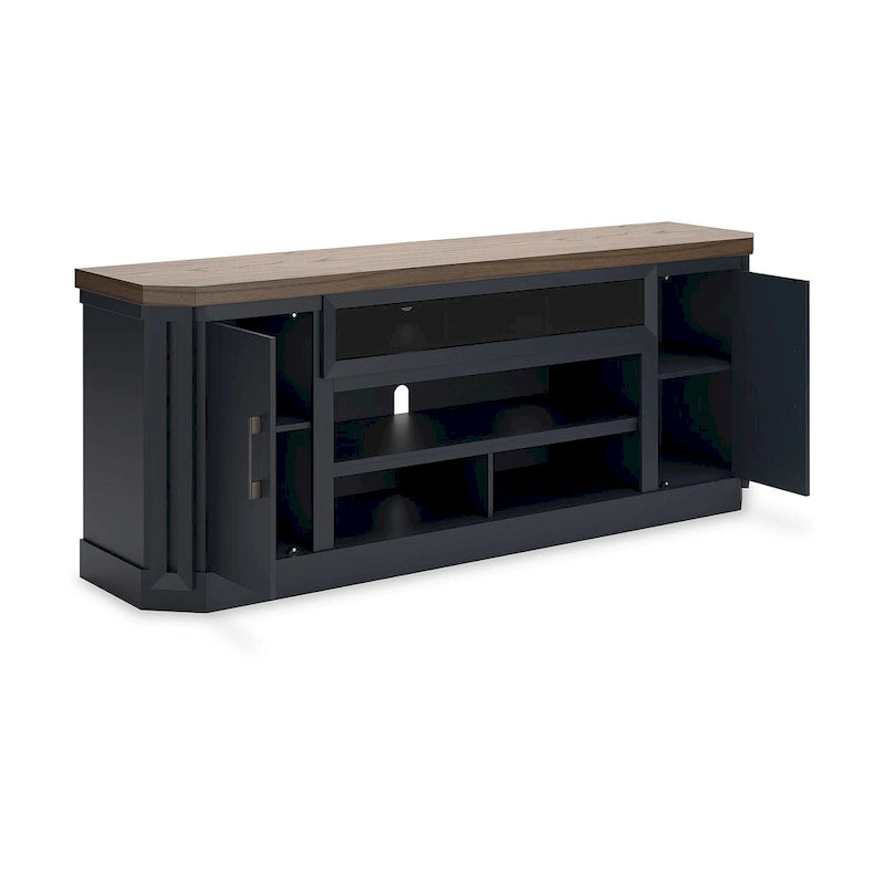 TV-Ständer für 83-Zoll-Fernseher — 83" W x 20" T x 33" H