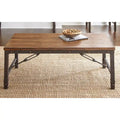 Steve Silver Gatling Natural Industrial Coffee Table