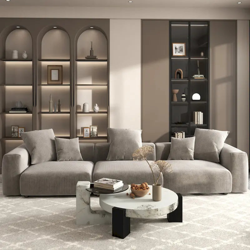 142 moderne Cordsofas – klassische Sofas mit tiefen Sitzflächen
