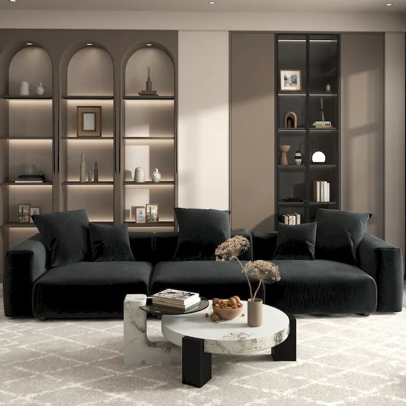 142 moderne Cordsofas – klassische Sofas mit tiefen Sitzflächen