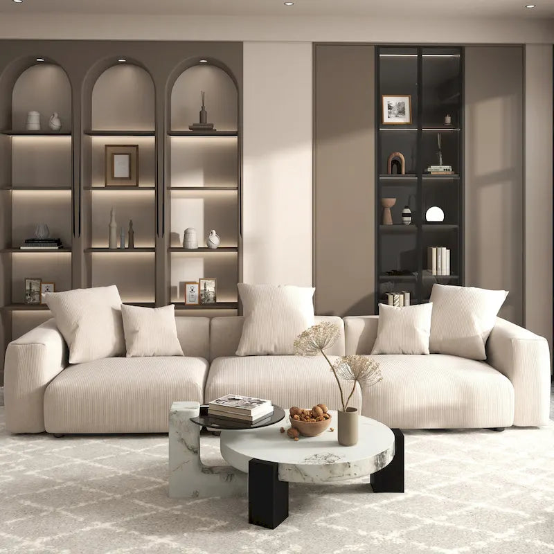142 moderne Cordsofas – klassische Sofas mit tiefen Sitzflächen