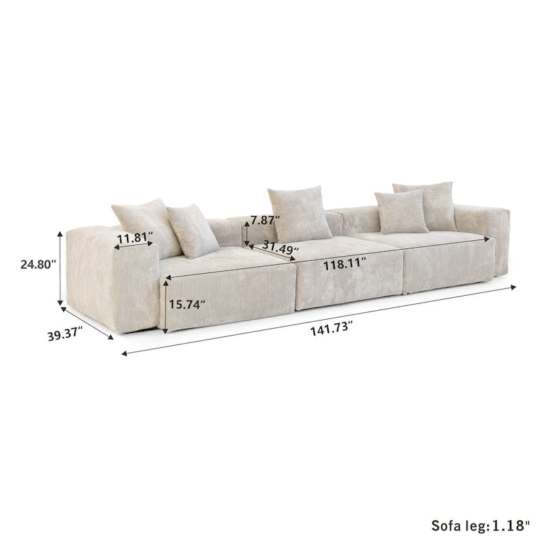 142 moderne Cordsofas – klassische Sofas mit tiefen Sitzflächen