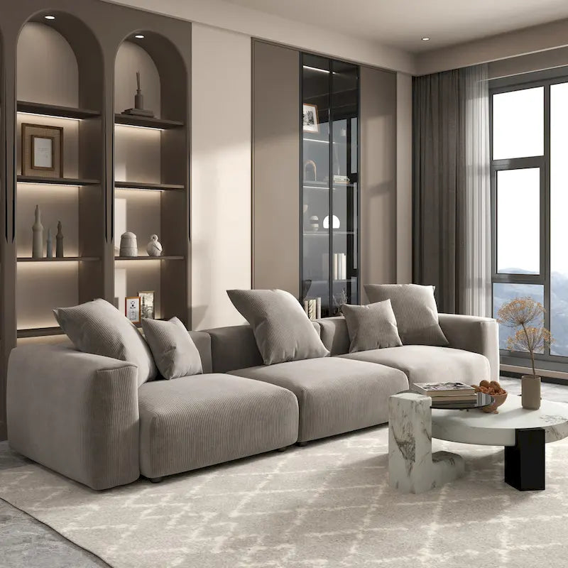142 moderne Cordsofas – klassische Sofas mit tiefen Sitzflächen
