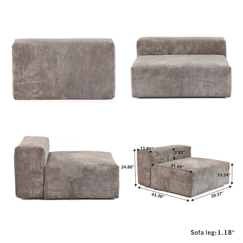 142 moderne Cordsofas – klassische Sofas mit tiefen Sitzflächen