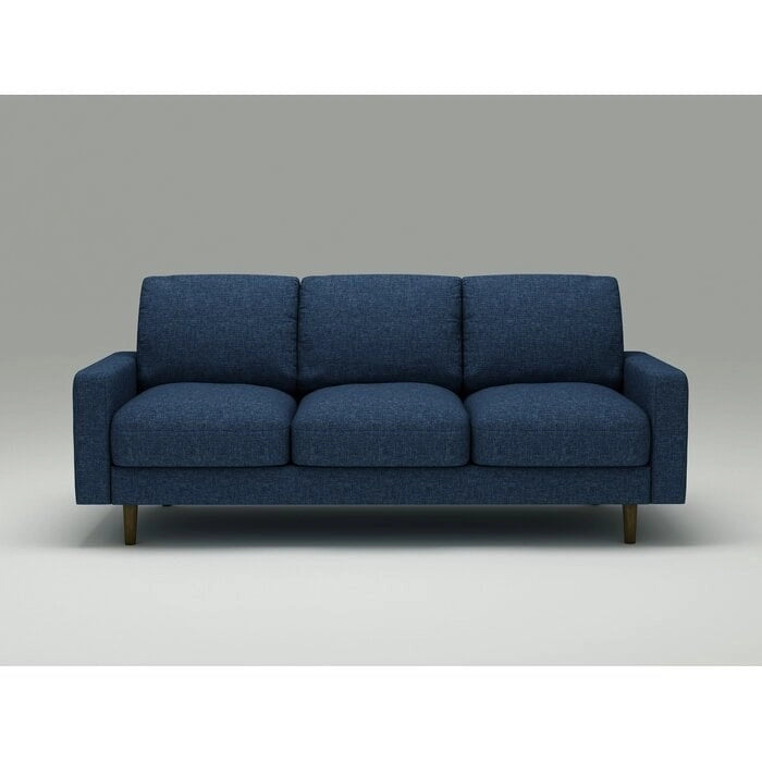Sofa mit quadratischen Armlehnen, 71.7