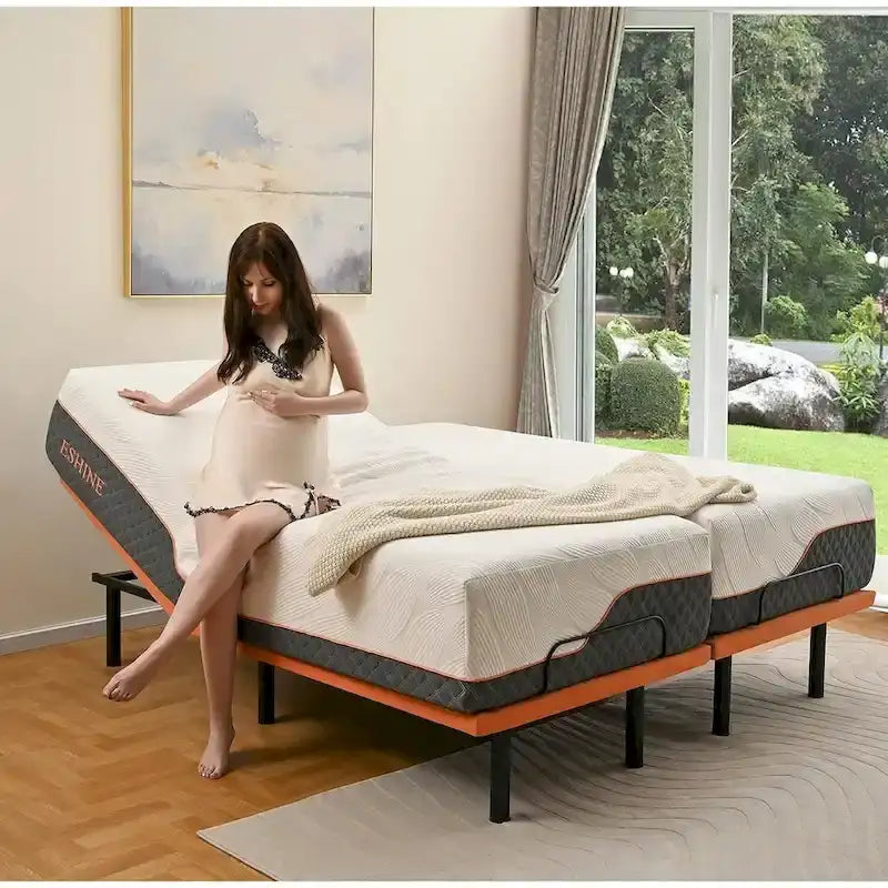 Verstellbares Bettgestell mit Massagefunktion