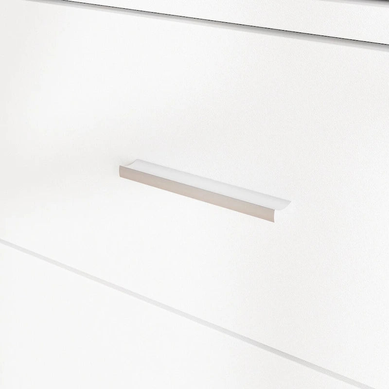 Kommode mit LED-beleuchtetem Schminktisch und Ganzkörperspiegel