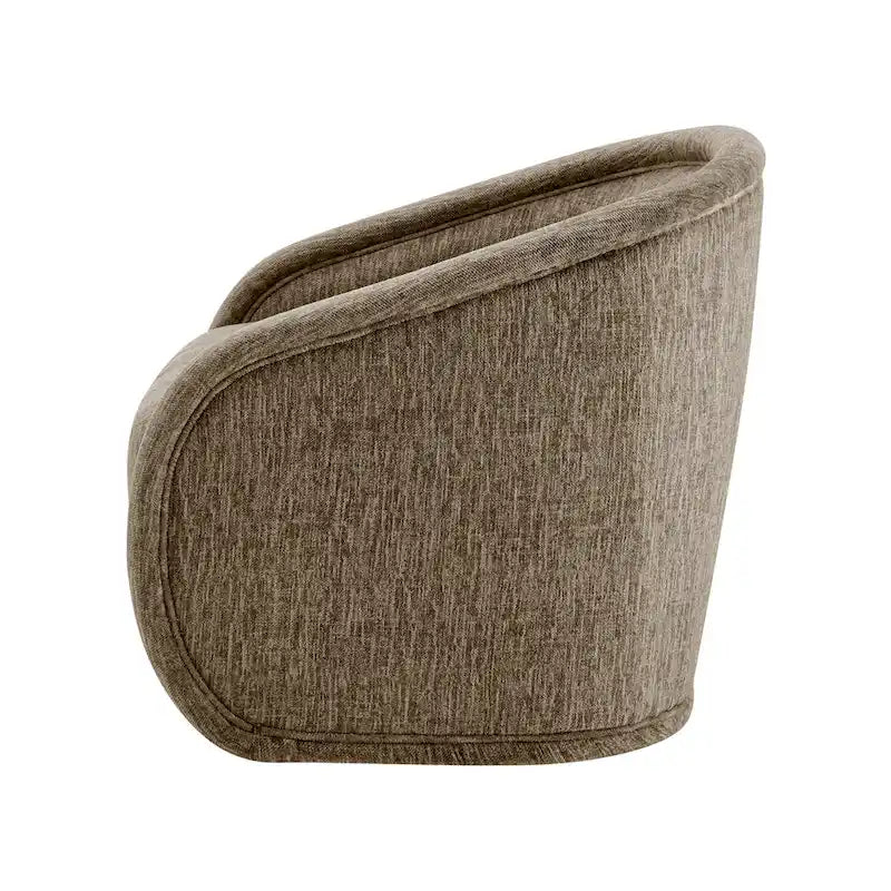 Drehbarer Polsterstuhl mit Armlehnen