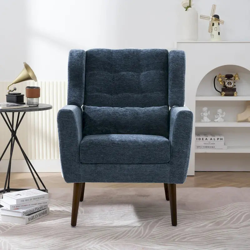 Moderner Akzentsessel, bequemer Lesesessel und Lounge-Sessel mit Armlehnen