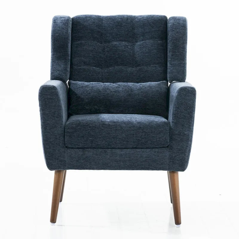 Moderner Akzentsessel, bequemer Lesesessel und Lounge-Sessel mit Armlehnen