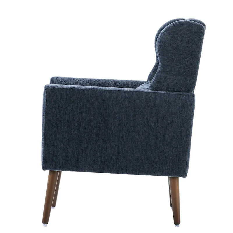 Moderner Akzentsessel, bequemer Lesesessel und Lounge-Sessel mit Armlehnen