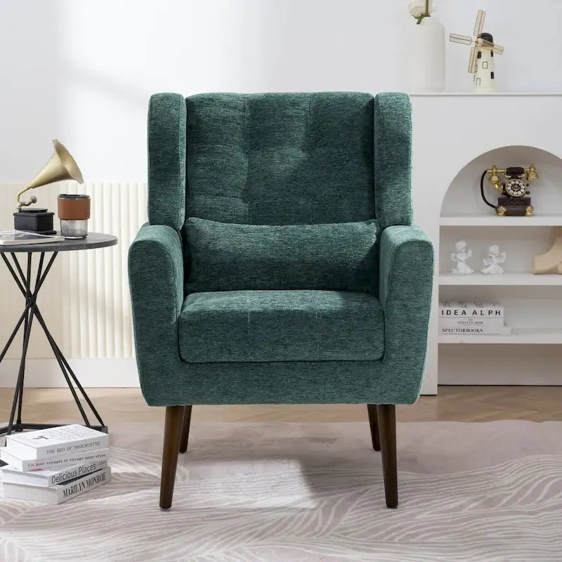 Moderner Akzentsessel, bequemer Lesesessel und Lounge-Sessel mit Armlehnen