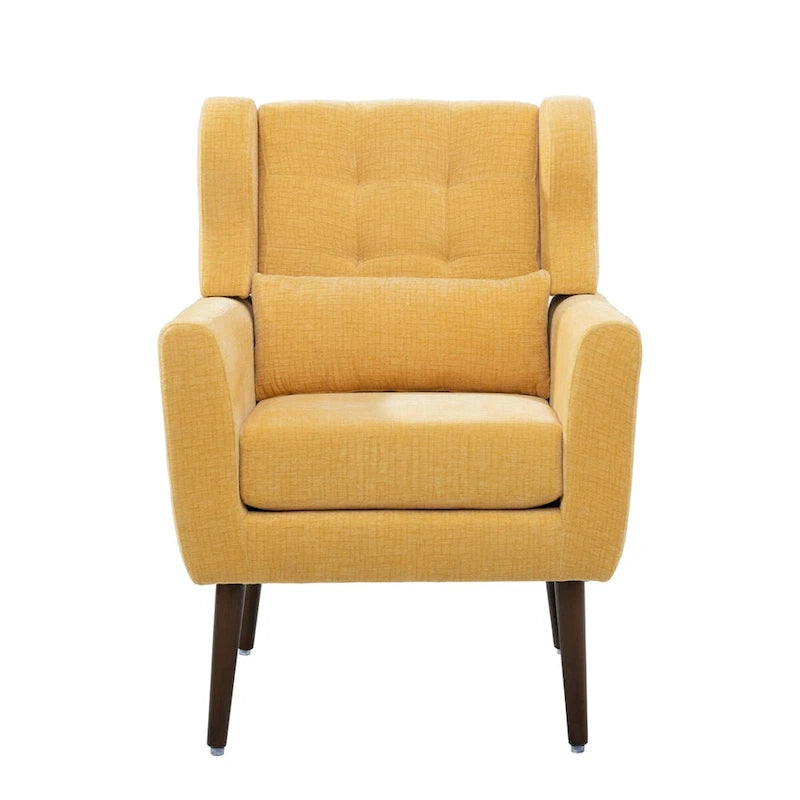 Moderner Akzentsessel, bequemer Lesesessel und Lounge-Sessel mit Armlehnen