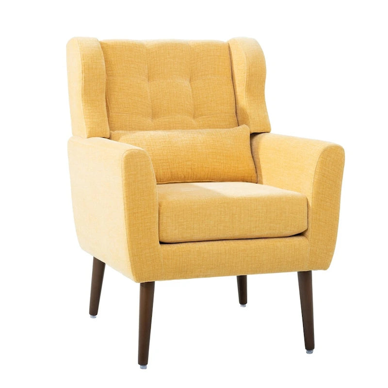 Moderner Akzentsessel, bequemer Lesesessel und Lounge-Sessel mit Armlehnen