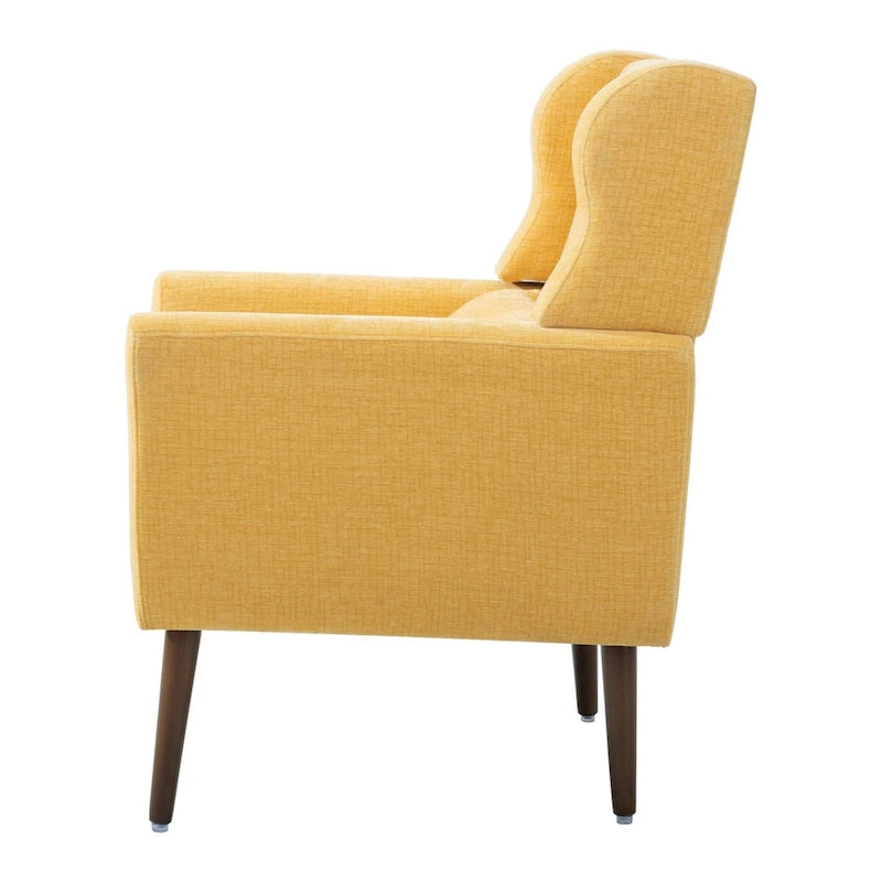 Moderner Akzentsessel, bequemer Lesesessel und Lounge-Sessel mit Armlehnen