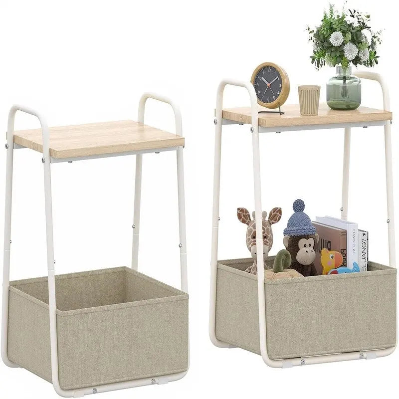 Beistelltisch-Set, 2-teilig - 16.93D x 14.57W x 24.02H