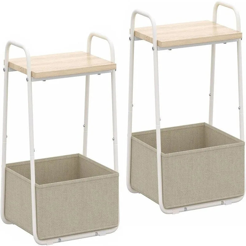 Beistelltisch-Set, 2-teilig - 16.93D x 14.57W x 24.02H