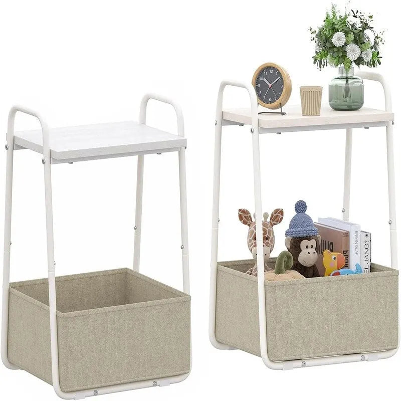 Beistelltisch-Set, 2-teilig - 16.93D x 14.57W x 24.02H
