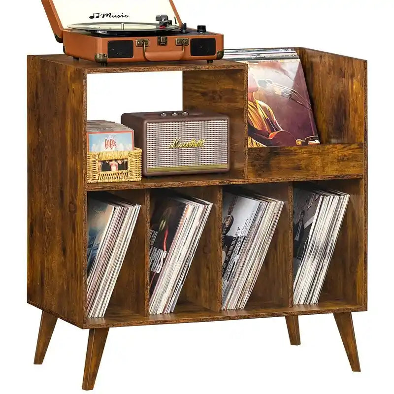Large Record Player Stand - 15.75D x 31.5W x 32.52H