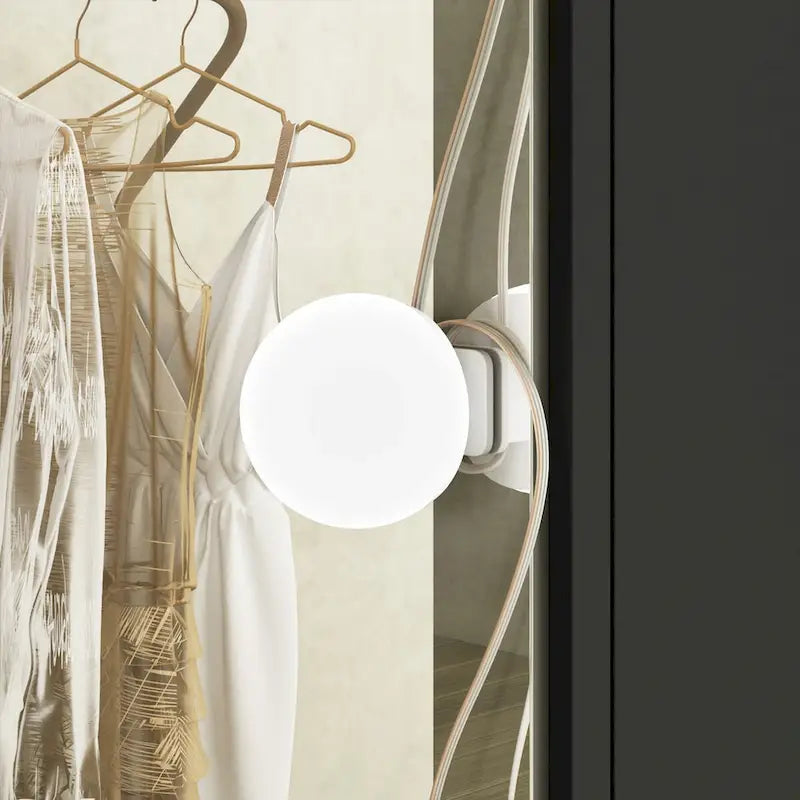 Schminktisch mit 3 Spiegeln, stilvoller Schminkorganizer mit 9 Schubladen